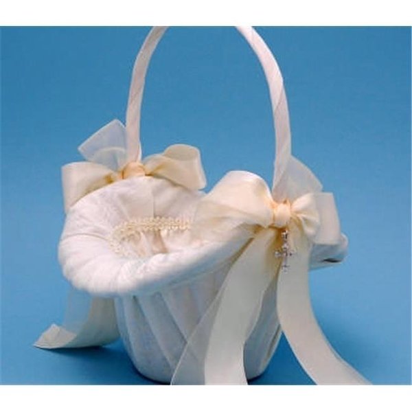 Goldengifts Grace Flower Girl Basket - Ivory GO749034